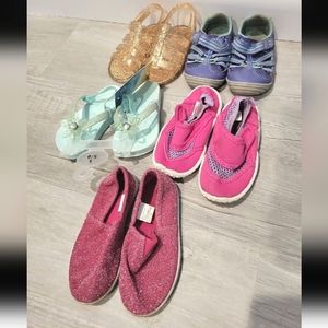Girls Size 5 & 6 Summer Shoe Lot